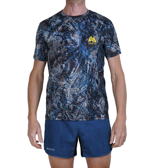 Wild Tee Run Army - maglia trail running - uomo. Taglia S