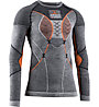 X-Bionic Apani 4.0 Merino - maglietta tecnica - uomo, Grey/Orange