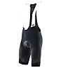 X-Bionic Regulator Bike Race Padded - pantaloni bici con bretelle - uomo, Black/White