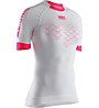 X-Bionic The Trick G2 Run Shirt - Laufshirt - Damen, White/Pink