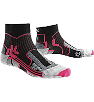 X-Socks Marathon Energy - Laufsocken - Damen, Black/Pink