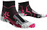 X-Socks Marathon Energy - Laufsocken - Damen, Black/Pink