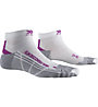X-Socks Run Discovery - calzini running - donna, White/Grey/Purple