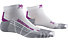 X-Socks Run Discovery - Laufsocken - Damen, White/Grey/Purple