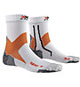X-Socks Run Fast - Laufsocken, White/Orange