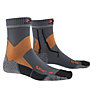 X-Socks Run Fast - Laufsocken, Grey/Orange