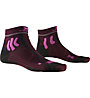 X-Socks Trail Run Energy - calzini trail running - donna, Dark Red/Black/Pink