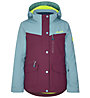 Ziener Anoki JR – giacca da sci – bambina, Purple/Azure