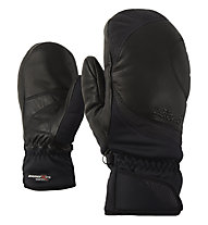 ladies black ski mittens